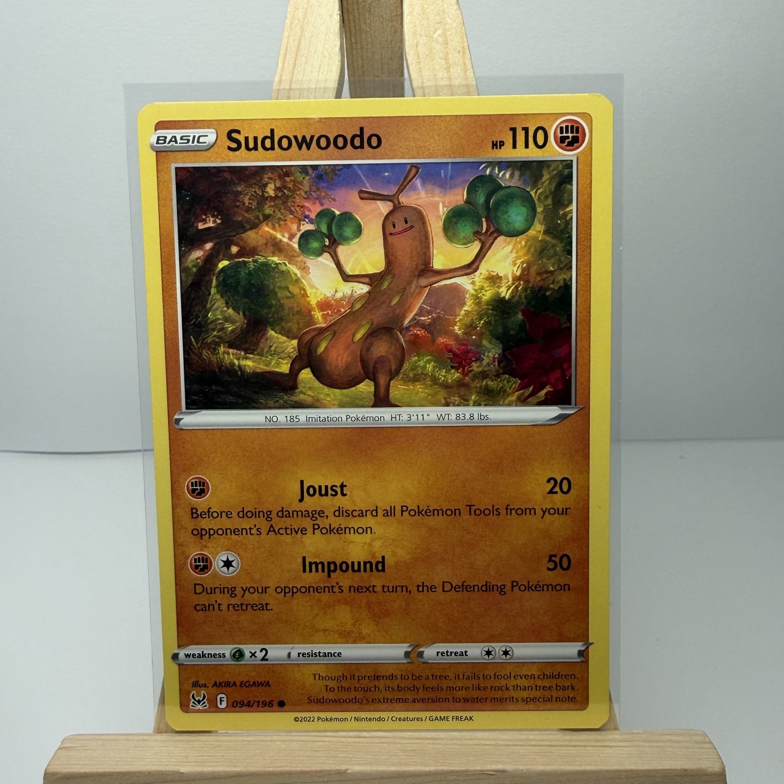 Sudowoodo 94/196 Lost Origin Pokemon TCG