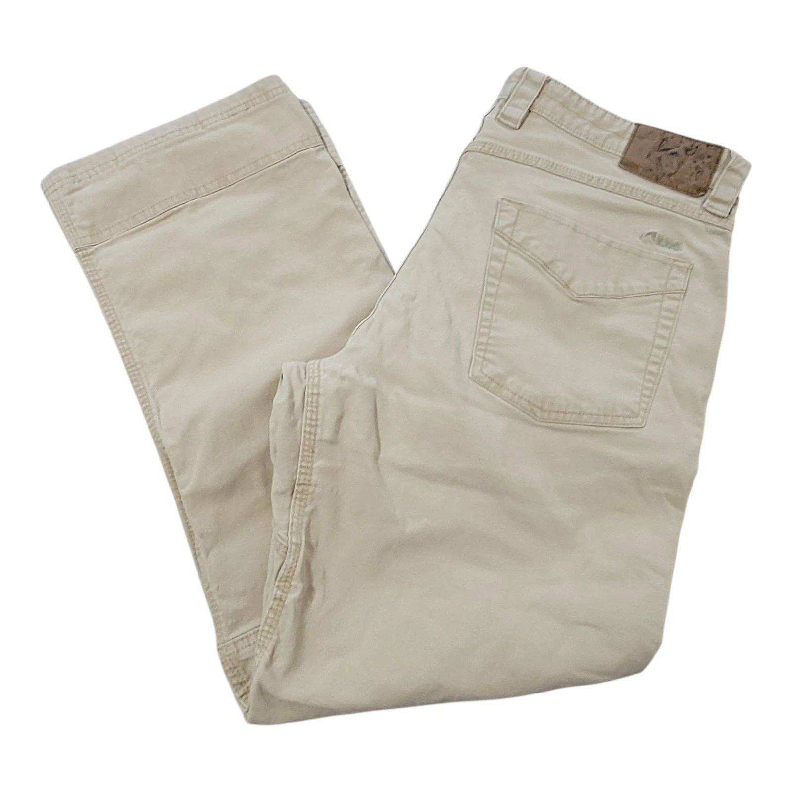 Mountain Khakis Classic Fit Pants Beige Mens Size 35x30 Hiking Outdoors Canvas