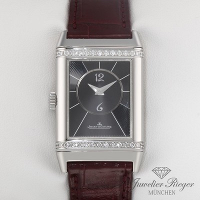 Jaeger Le Coultre Reverso Classic Duetto Q2588420 2017 Stahl Diamanten Medium