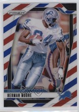 2024 Panini Prizm Red White & Blue Prizm Herman Moore #100 qu2