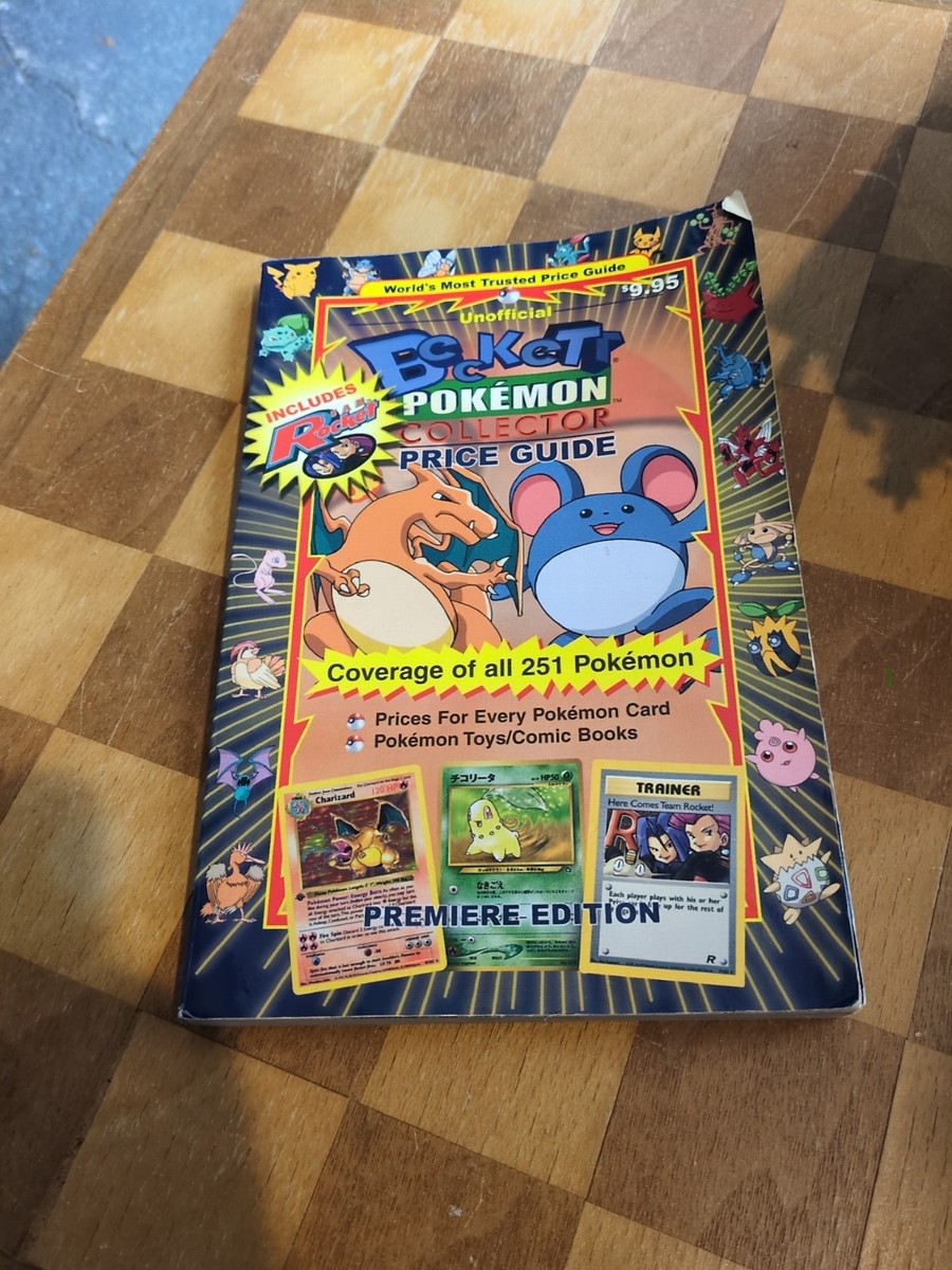 Beckett Pokemon Collector Price Guide by Beckett Publications Staff (2000,  Trade Paperback) for sale online | eBay