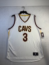 MEN JERSEY Large White Fanatics CLEVELAND CAVALIERS Caris LEVERT  # 3 Swingman