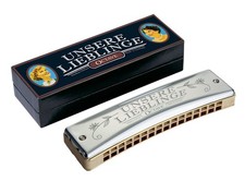 Hohner Unsere Lieblinge 32 G Key Harmonica Richter/Knittlinger Octave WorldShip