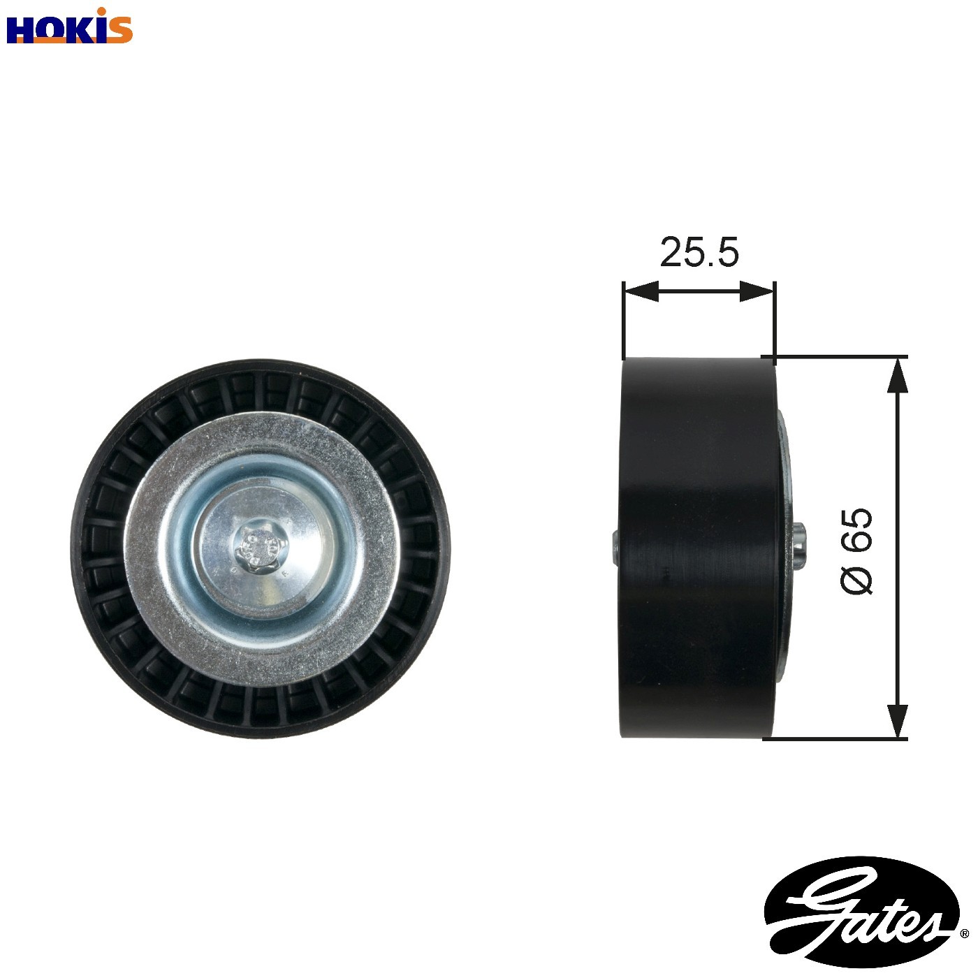 DEFLECTIONGUIDE PULLEY VRIBBED BELT T36454 FOR ALFA ROMEO FIAT FREEMONT OPEL - Image 18