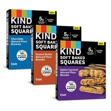Healthy Gluten-Free Snack Bars, Variety Pack, 5g Protein, 18 Count