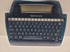ALPHASMART 3000 Portable Word Processor Typewriter NO USB CABLE, Batteries
