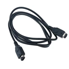 Black Game Link Connect Cable Cord For Nintendo Gameboy Advance GBA SP Black