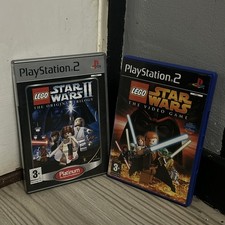 LEGO Star Wars I and II: The Original Trilogy PlayStation PS2 with Manual Tested