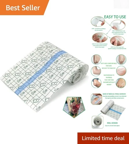 Waterproof Tattoo Aftercare Bandage Roll 6" x 2 Yards -  Protection - product listing photo