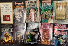 Vtg Pocket Books Sci Fi Fantasy Lot of 10MM PB Daw Ace Del Rey, etc