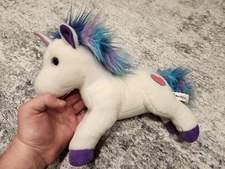 Amethyst White Unicorn Cute Plush Stuffed Animal