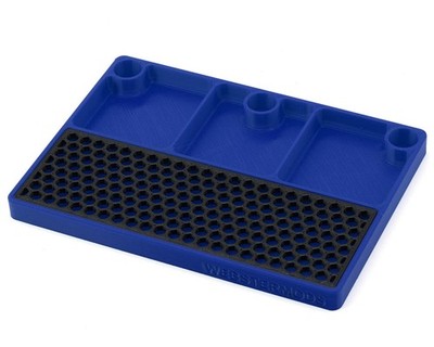 Webster Mods Differential Rebuild & Drain Tray (Blue) (178x127mm) [WMDRDCBU]