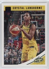 2019 Panini Donruss WNBA Press Proof Purple 72/99 Crystal Langhorne #72 0q5k