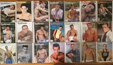 FRESH MEN Magazine Gay Men HUGE Lot of 85 - 1998 to 2002