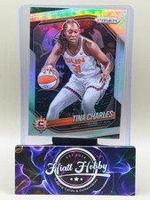 2025 Panini Prizm WNBA - #3 Tina Charles - Silver Holo Prizm