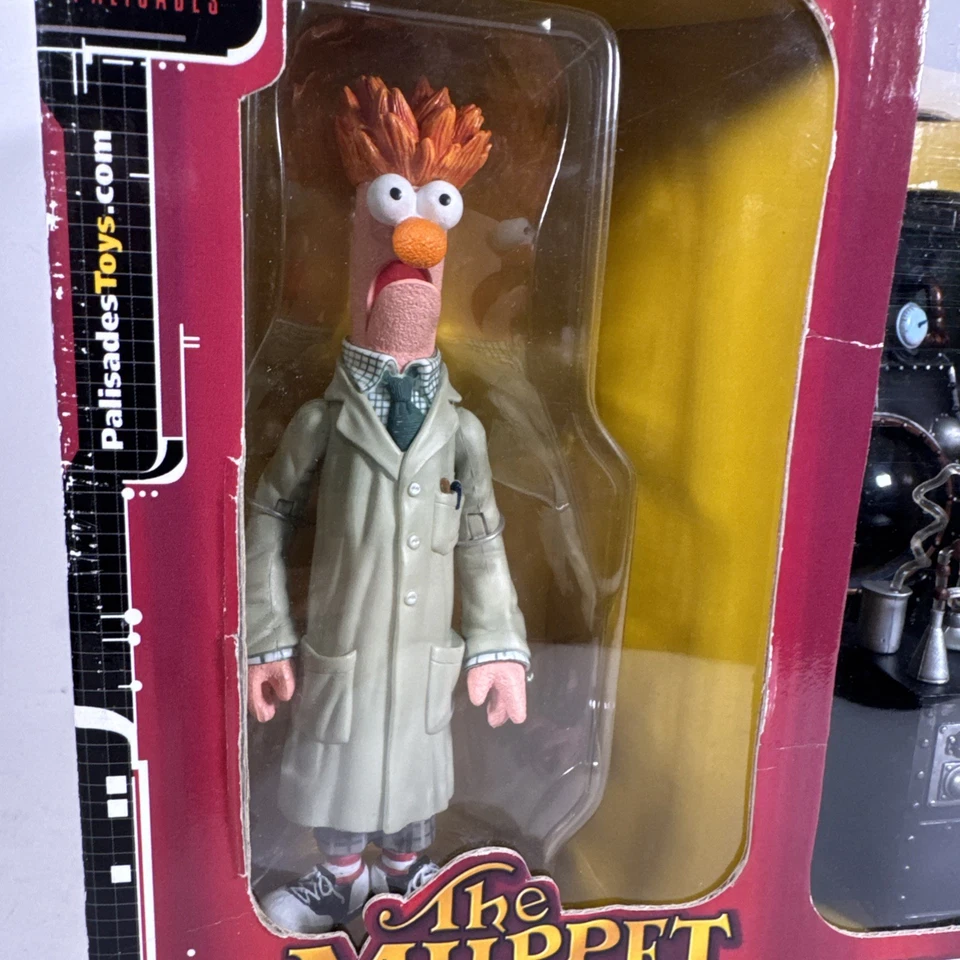 Figura The Muppet Show 25 Años Muppet Labs Beaker Serie 1 Palisades Nueva 2002 Foto 3 de 4