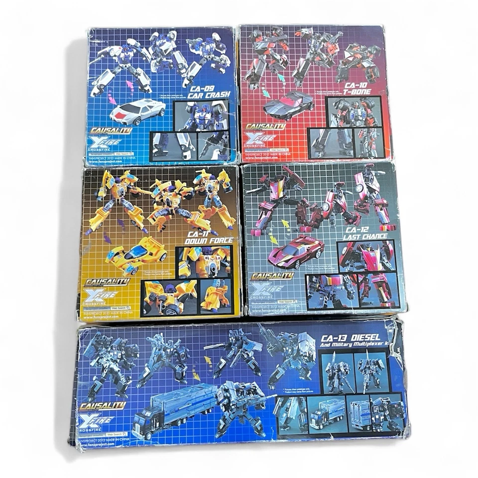 Fansproject Transformers Causality CA-09 - CA-13 - Image 2 of 4