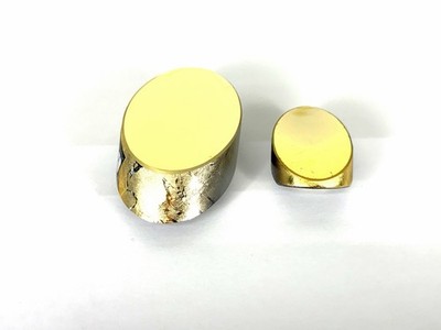 Lot of 2 Edmund Scientific 1st Surface Mirrors Au Microscope Laser Telescope Etc