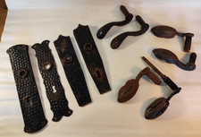 Lot T&uuml;rdr&uuml;cker T&uuml;rgriff Restauration Beschlag Haust&uuml;r Eingangst&uuml;r T&uuml;r um 1925