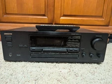 Onkyo TX-8522 Stereo AV Receiver - WRAT VIDEO AM/FM DVD CD XM - GOOD