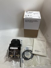 ALLEN BRADLEY 800H-R2D1 PUSHBUTTON BOOTED BLACK 1NO SERIES G NIB