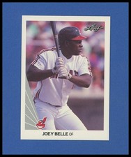 1990 Leaf #180 Joey Belle Rookie Baseball Card. rookie card picture