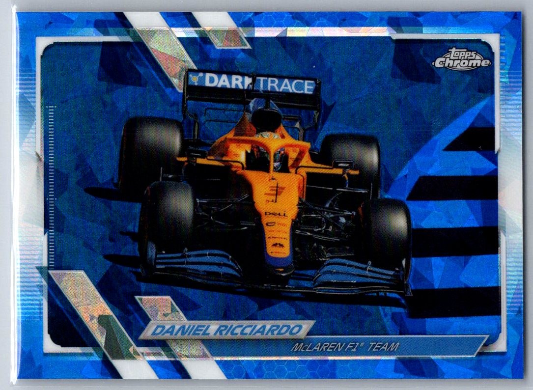 2021 Topps Chrome Sapphire Edition Formula 1 Daniel Ricciardo #100