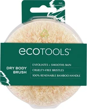 EcoTools Dry Body Brush, Cruelty-Free Bristles Exfoliate & Smooth Skin, Dry Brus