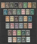 [ Portugal 1928/1929 - Ceres Surcharged ] complete MLH set