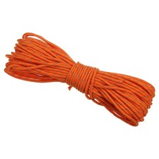 Reflective Guyline Camping Paracord 3 mm Tent Cord Guyline Rope Orange New