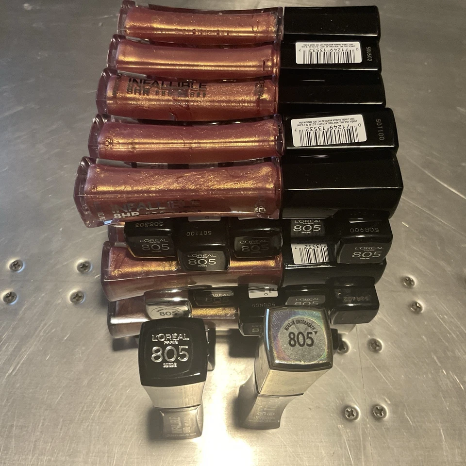 (4) L'Oreal Infallible Pro Lip Gloss 8Hr, 0.21oz/6.3ml, #805 Suede - Image 2 of 3