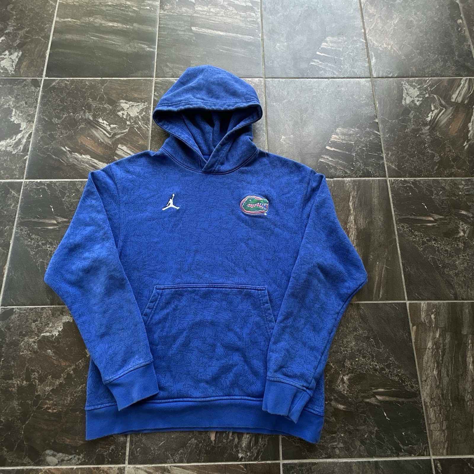 SACAI X NIKE NIKE JORDAN Florida Gators giacca con cappuccio blu mimetica taglia small