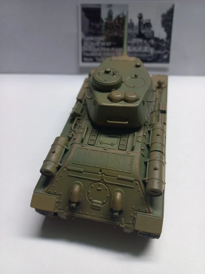 Corgi 1/50, char T34/85 Russe canon long, WW2, Modèle Rare, Tbe (13) - Photo 4/4