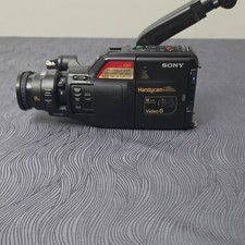 Sony Handycam CCD-F301 Video8 Camcorder 8x Zoom Black w/ Accessories  Case