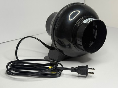 VIVOSUN Inline Duct Fan 4 Inch 195 CFM 120V In-Line Tube Ventilation Fan Black
