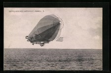 Zeppelin´sches Luftschiff Modell 4, Ansichtskarte 