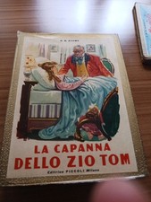 LA CAPANNA DELLO ZIO TOM - ED. PICCOLI anni '50/'60 - COLLANA PAGLIUZZE D'ORO