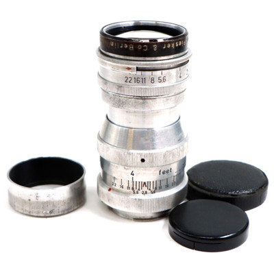 Piesker &Co Picon 100mm F2.8 V Berlin Lens Exa Exakta 100/2.8 Trioplan Copy Rare
