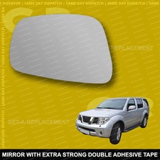 For Nissan Pathfinder wing mirror glass 05-08 Left Passenger side Spherical
