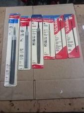 Lot of 6 New Old Stock Made in USA Nicholson Files in Original Packaging 