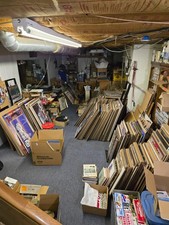 Travel to car shows sell online boxloads of pins, hats, posters, die-cast, car