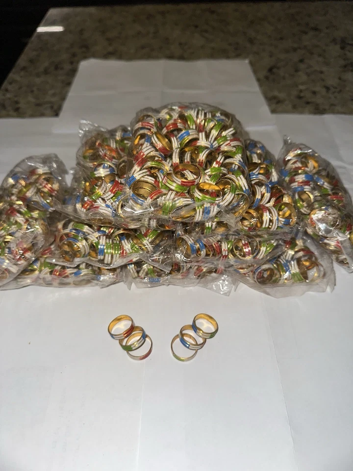 Colored Vending Rings - Vintage - 1000 Pcs - Image 3 of 4