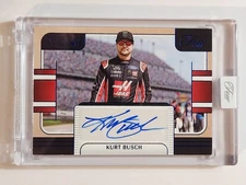 2025 Panini Turn Four Racing Center Stage Auto #CSS-KBS Kurt Busch Blue #02/25
