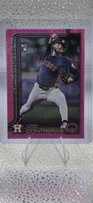 Luis Contreras Pink Holo Foil SP Rookie 2025 Topps Update Card #US323 Astros