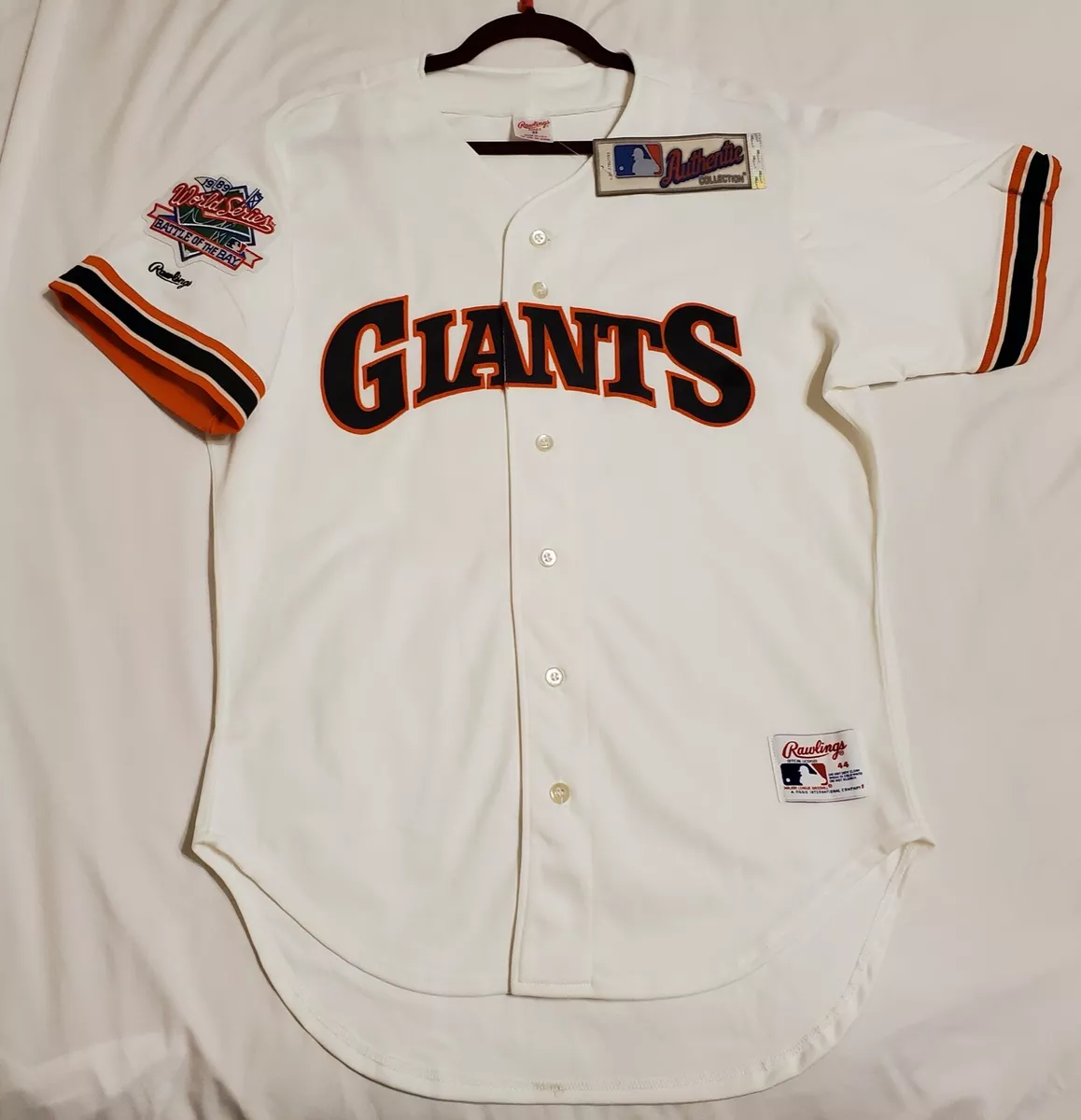  Will Clark Signed Autographed San Francisco Giants Jersey  Inscribed Thrill, 89 NLCS MVP, 6x AS, 91 GG, 2x SS, Giants HOF TRISTAR :  פריטי אספנות ואמנות