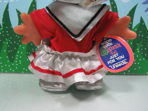 1991 - Muñeca Troll Space Nik Girl Wishnik Uneeda de 5,5" - NUEVA CON ETIQUETA COLGANTE - Imagen 4 de 8
