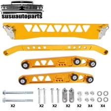 Gold Rear Lower Control Armsubframe Bracetie Bar For 1994-2001 Acura Integra