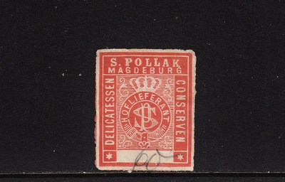 402646/ Siegelmarke - Delicatessen S. Pollak - MAGDEBURG