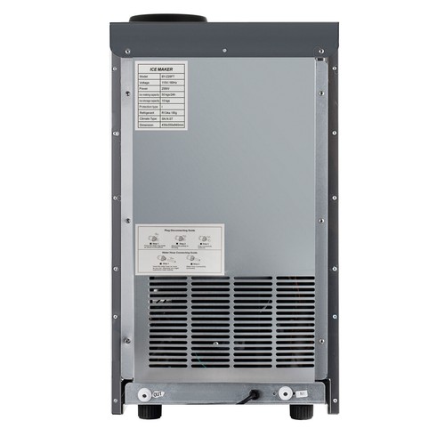 58KG/24H Commercial Ice Maker Stainless Steel Ice Cube Machine Restaurant Bar - Picture 13 of 18