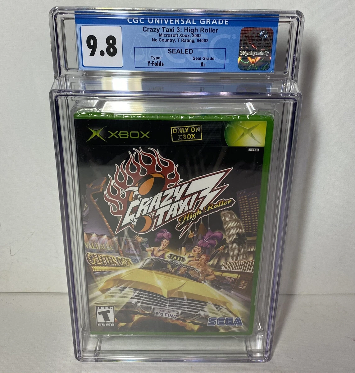 Catalogue Officiel - Microsoft Xbox (Sega GT, Crazy Taxi